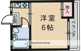 ハイツプリメーロ【3階】の間取り