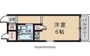フィノ八番館【2階】の間取り