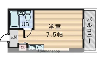 メゾン第5新大阪【10階】の間取り
