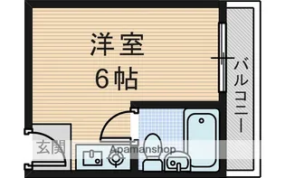 かねまつ東三国マンション【3階】の間取り