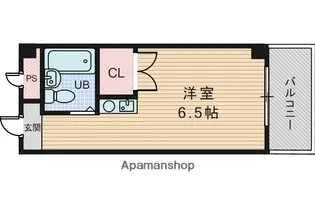 明和ハイツ南江口【6階】の間取り