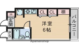 アムール野中Ⅱ【2階】の間取り