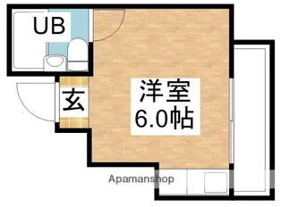 グランレズム新大阪【5階】の間取り
