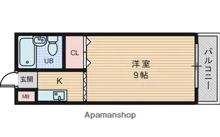 第5ハウス【3階】の間取り