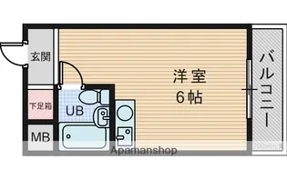 グローバル相川【3階】の間取り
