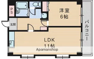 第2高光マンション【3階】の間取り