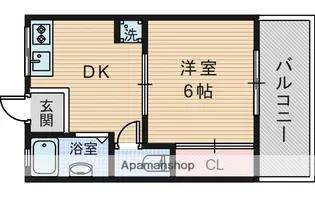 小川マンション【3階】の間取り