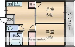 成光マンション【5階】の間取り