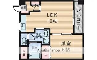 ハイツ小松【2階】の間取り