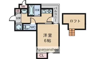 エステムコート新大阪Ⅲステーションプラザ【8階】の間取り
