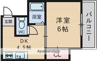 大阪府大阪市東淀川区豊里1丁目【マンション】の間取り