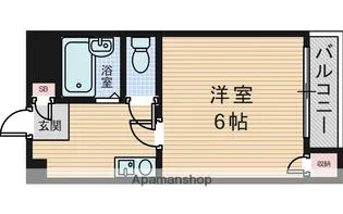 マンションスイーダ【4階】の間取り