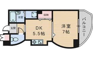 カサ・デル・ドイ【5階】の間取り