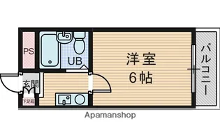 新大阪パート1【10階】の間取り