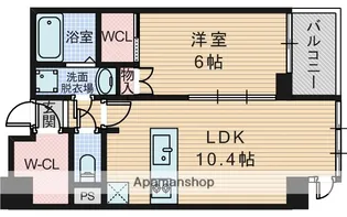 M−RESIDENCE新大阪GARDEN【7階】の間取り