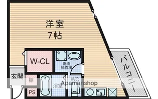 シャイン下新庄【1階】の間取り