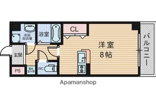 フローライト上新庄駅前【5階】の間取り