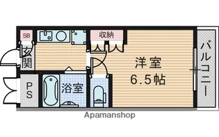 フルーレ小松【2階】の間取り