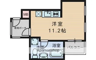 淡路グリーンズ【4階】の間取り