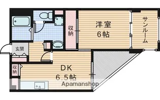 AXISアルテハイム淡路【5階】の間取り