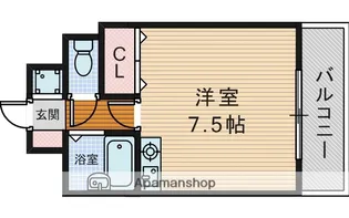 シャトレ下新庄【2階】の間取り