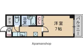 第6中本ビル【4階】の間取り