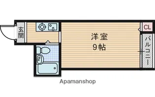 サンスリーハイツ瑞光【2階】の間取り