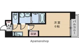 エスリード新大阪グランゲートサウス【10階】の間取り