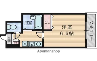 1Kの間取り画像