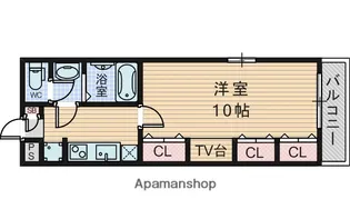 リブリ・フォー ディアリィスト 下新庄【1階】の間取り