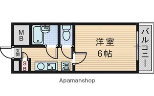 マンションセレーネ【5階】の間取り