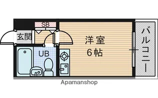 ビラ小松【2階】の間取り