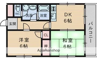 瑞香館【3階】の間取り