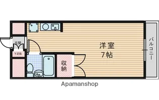 田中ハイツ【5階】の間取り