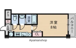 1Kの間取り画像