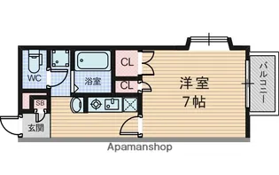 プレジール鶴見【2階】の間取り