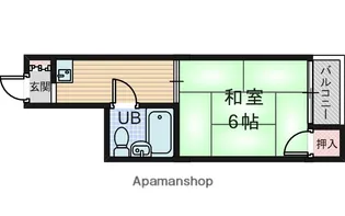 リトルアーバン【4階】の間取り