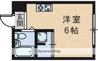 アヴァンツァーレ上新庄【3階】の間取り