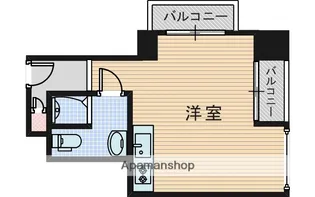 大京ビルマンション新大阪【3階】の間取り