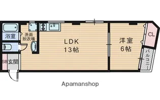 アーバンライフ21【4階】の間取り