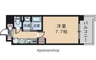 LUXE三国駅前【10階】の間取り