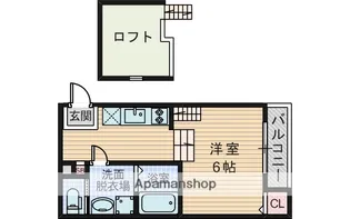 BELLE VIE【1階】の間取り