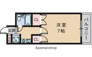 エクセレントコート【3階】の間取り