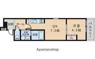 フジパレス北公園Ⅰ番館【1階】の間取り