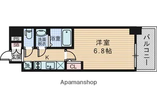 CASA REGULUS新大阪北【3階】の間取り