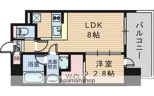 レオンコンフォート十三【5階】の間取り