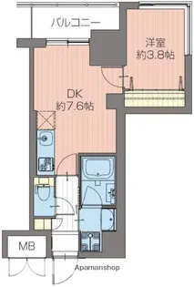 ORSUS新大阪【2階】の間取り