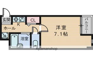 コーポラス5【1階】の間取り