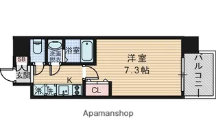 LIVIAZ SHIN−OSAKA CIEL【7階】の間取り