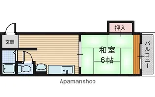 ひまわりハイツ【2階】の間取り